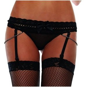 Starline Garter Panties; XL